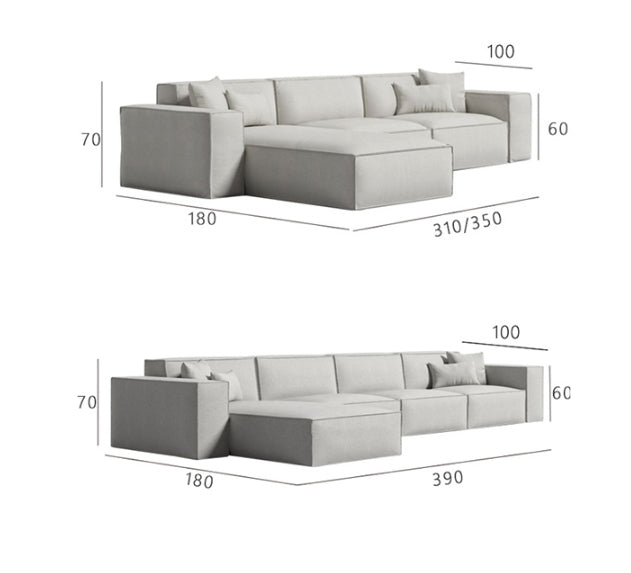 Lynnbrook Two Seater, Three Seater, Four Sofa, Four Sofa Corner, Linen