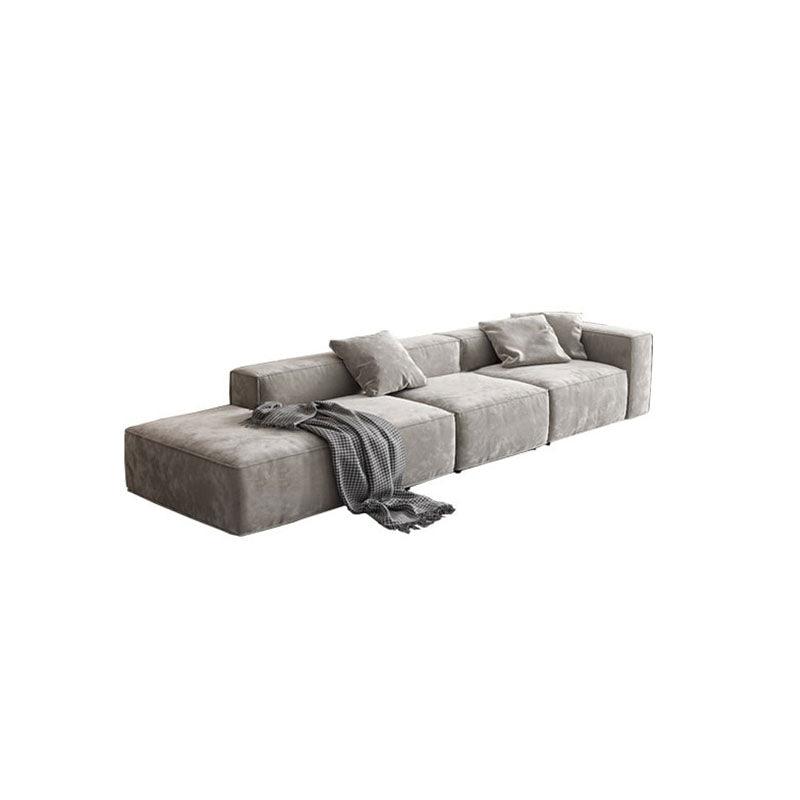 Yetta Three Seater, Four Seater Sofa, Corner Sofa, Grey Velvet