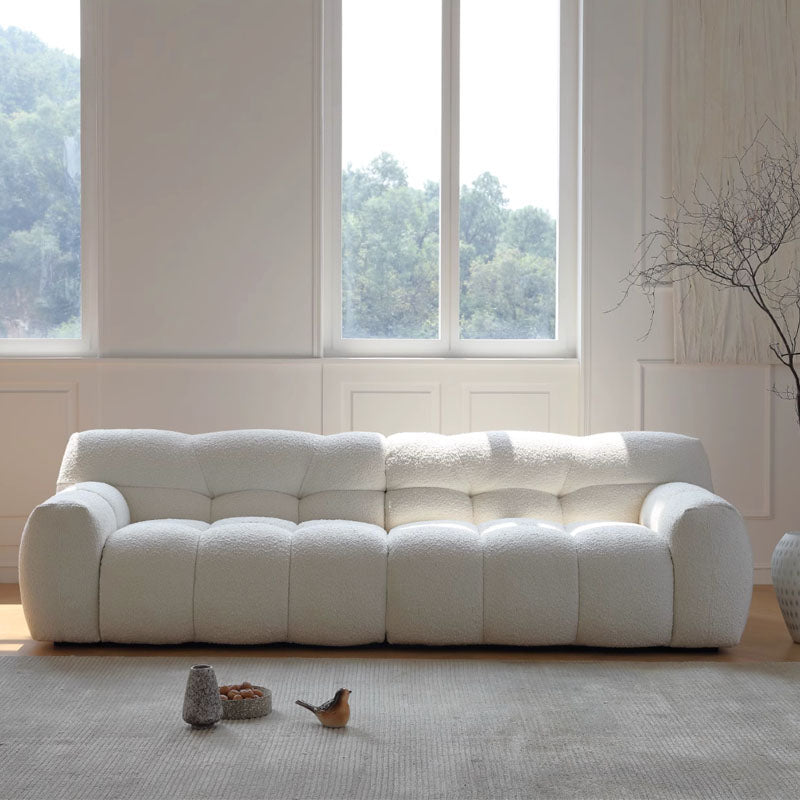 Tasya Three Seater, Four Seater Sofa, Boucle