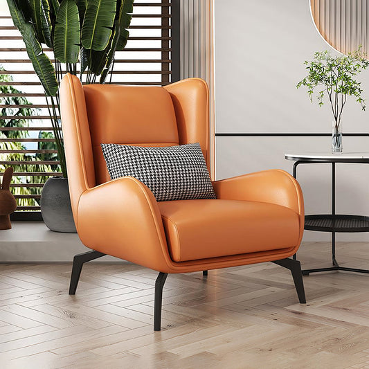 Adebayo Tige Accent Lounge Chair With Footstool