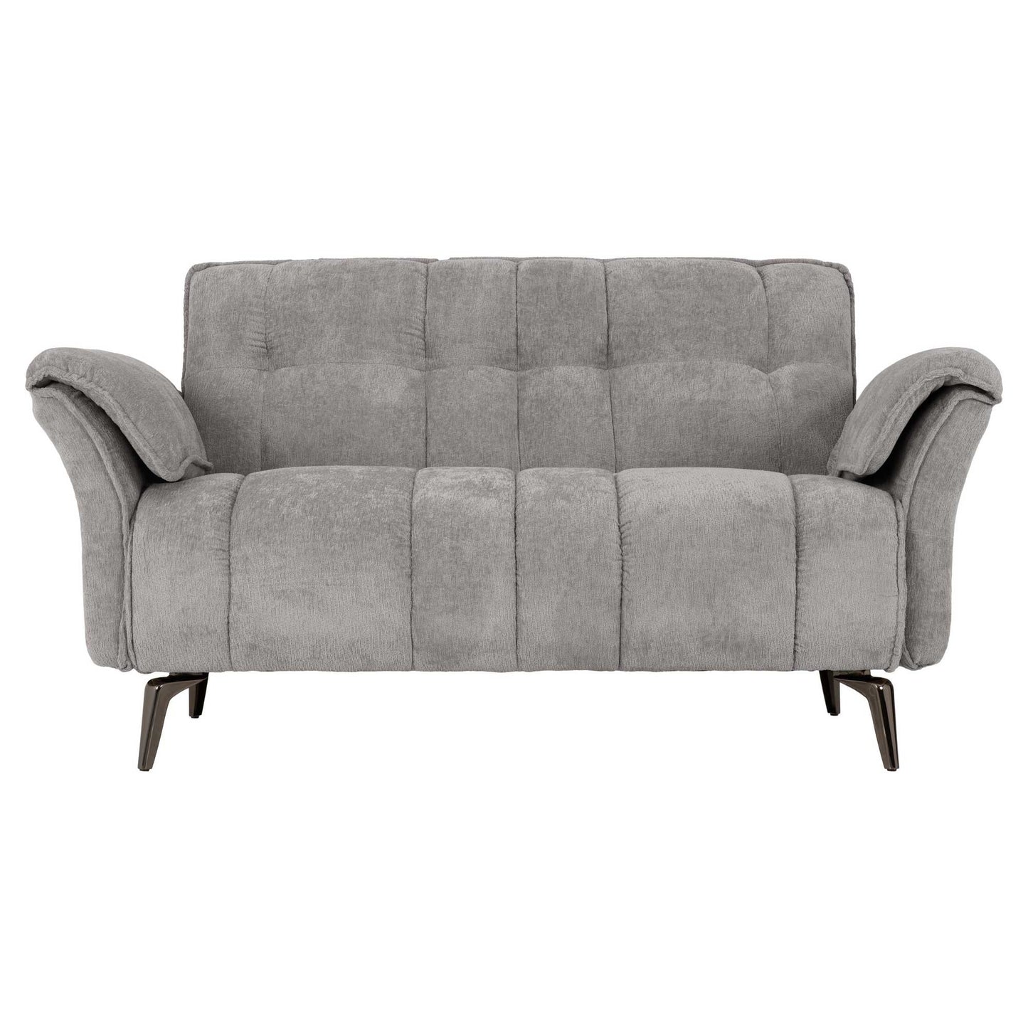 Amilfi 2 seater grey fabric