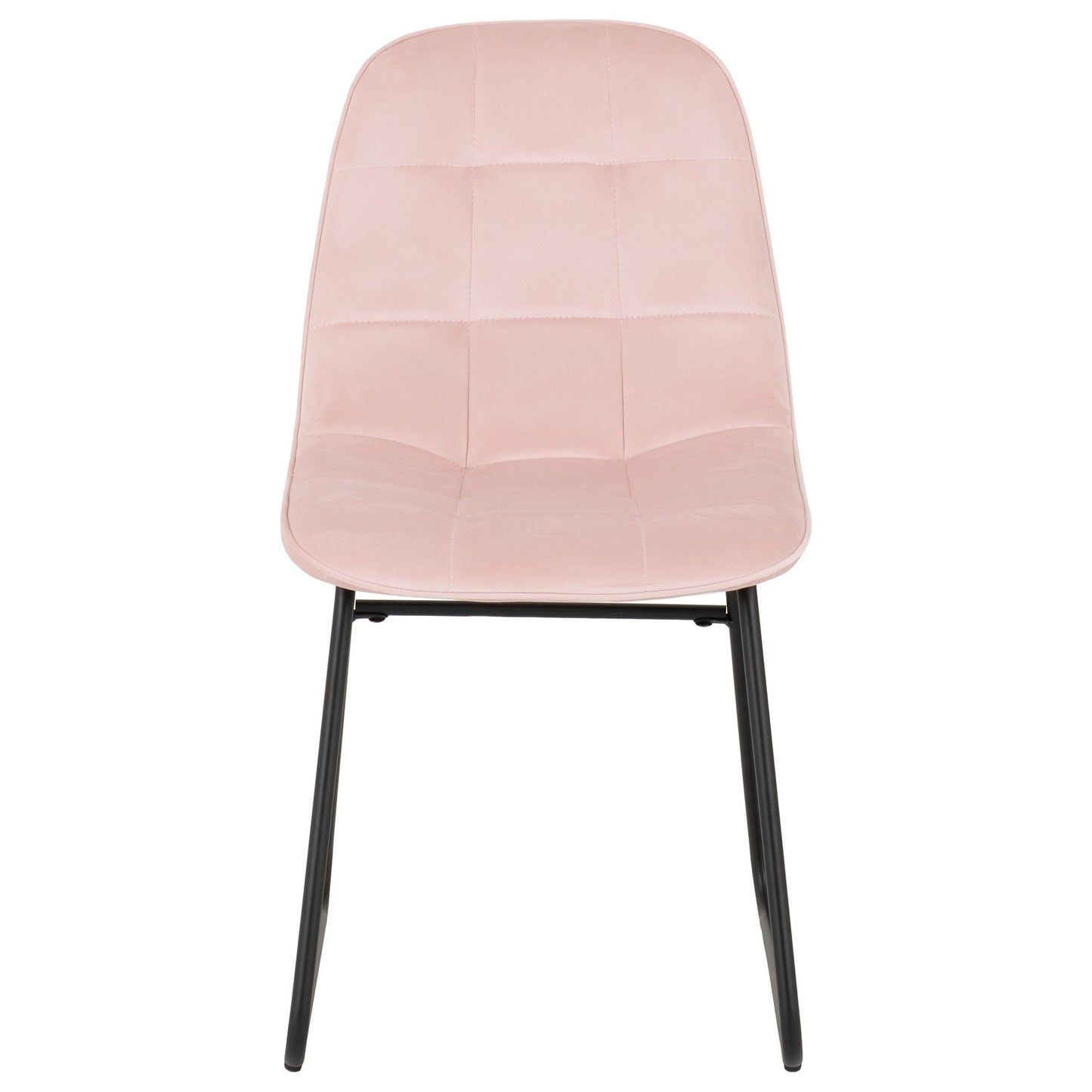 Athens rectangular dining set with pink lukas chairs