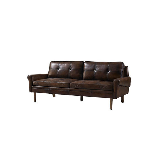Hemenway Two Seater Sofa, Full Grain Leather