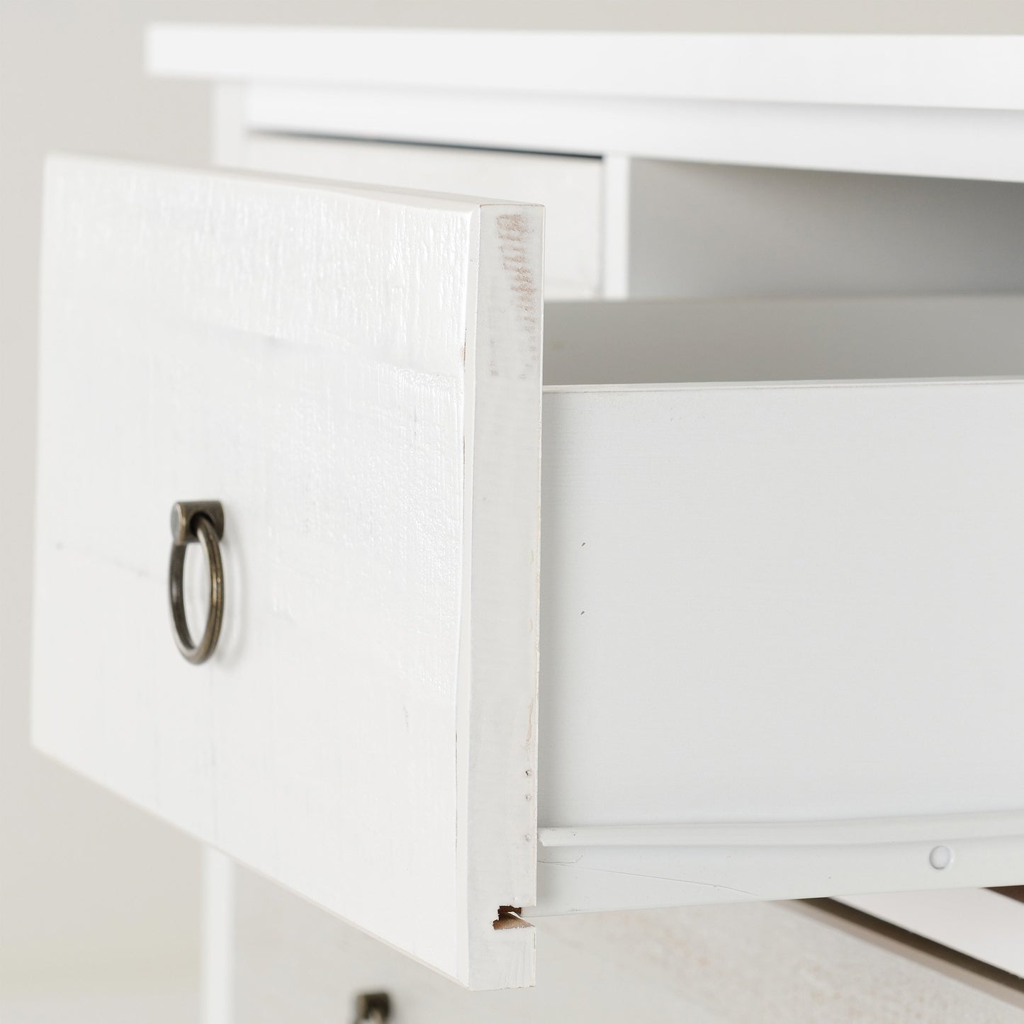 Vermont 3+2 Drawer Chest White/Grey