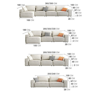 R67 Anselm Four Seater, Five Seater Sofa, Corner Sofa, Leathaire