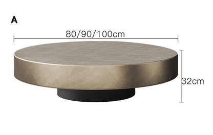 Gold Nesting Coffee Table, Gold 100cm/65cm For Display With Dents On Top