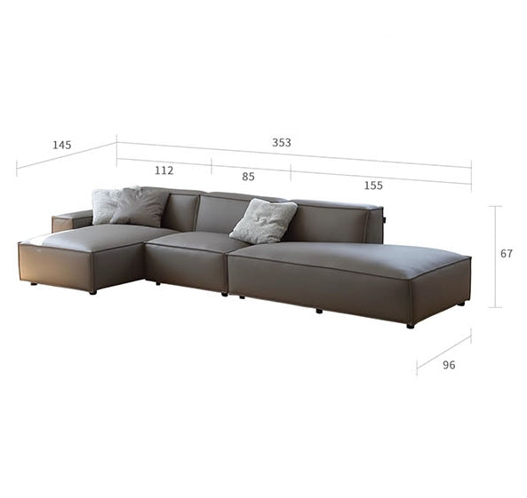 Valdemar Three Seater, Four Seater, Corner Sofa, Leathaire