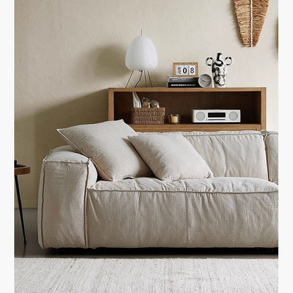 Jerome Three Seater Sofa, Modular Sofa, Cotton Linen