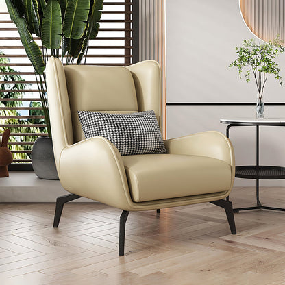 Adebayo Tige Accent Lounge Chair With Footstool