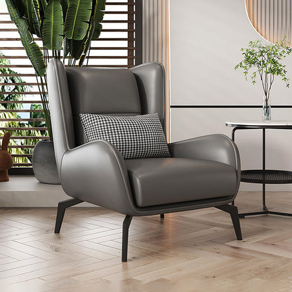 Adebayo Tige Accent Lounge Chair With Footstool