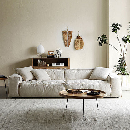 Jerome Three Seater Sofa, Modular Sofa, Cotton Linen
