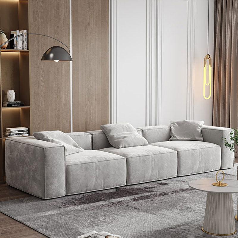Yetta Three Seater, Four Seater Sofa, Corner Sofa, Grey Velvet