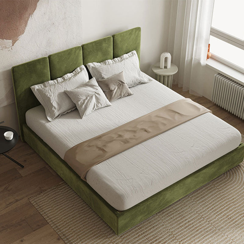 Laura King Size Bed, Velvet
