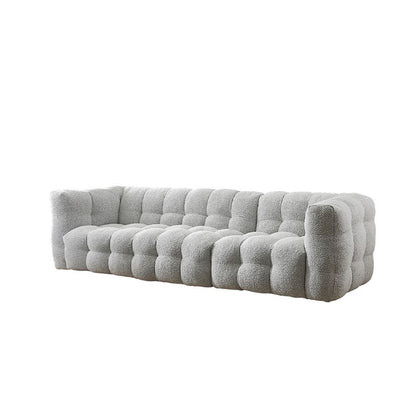 Zobah Two Seater, Three Seater Sofa, Grey Boucle