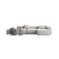 Yetta Three Seater, Four Seater Sofa, Corner Sofa, Grey Velvet