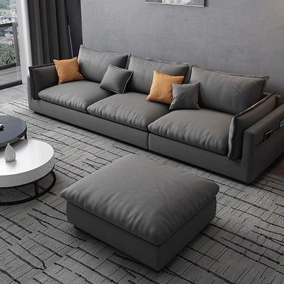 Amos Three Seater Sofa Corner, Leathaire