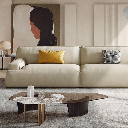 Isaac Two Seater Sofa, Leathaire