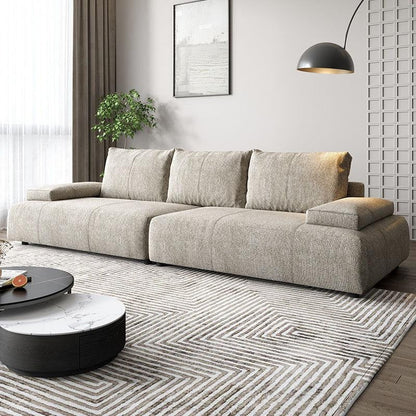 Hank L10 Four Seater Sofa, Linen