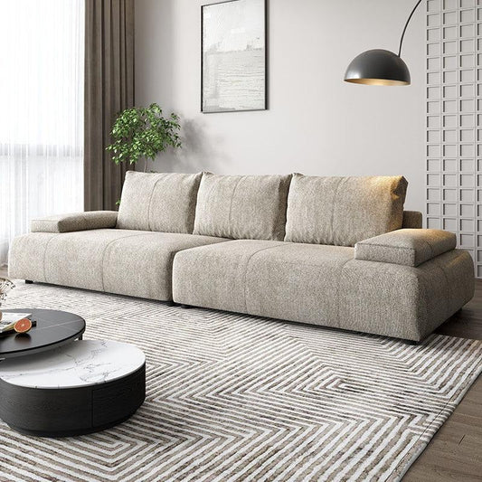 Hank L10 Four Seater Sofa, Linen