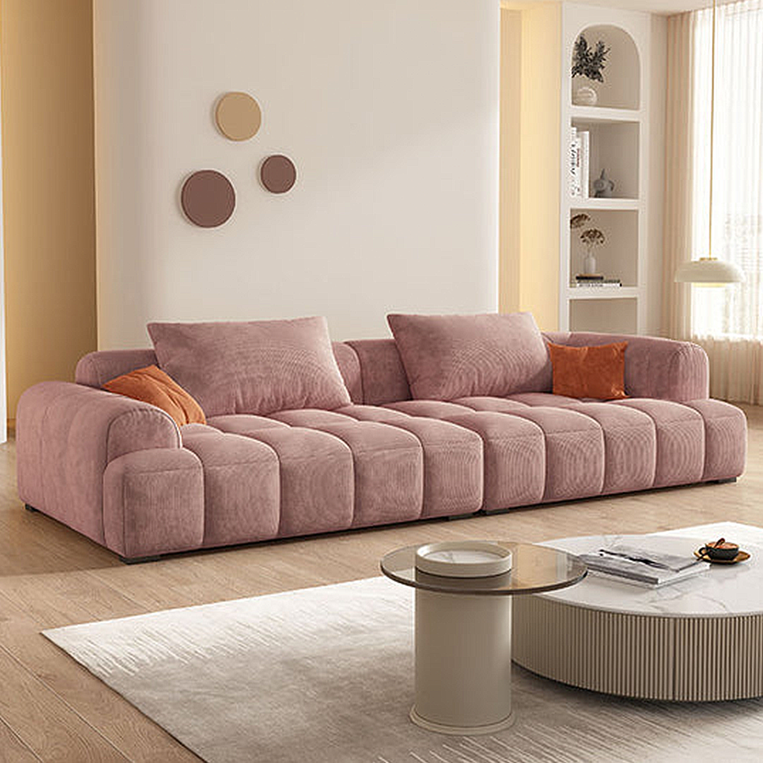 Arabella Module Sofa, Two Seater Sofa, Three Seater Sofa, Four Seater, Corduroy Fabric
