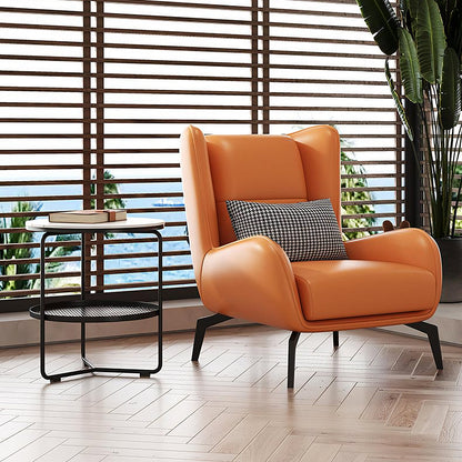 Adebayo Tige Accent Lounge Chair With Footstool