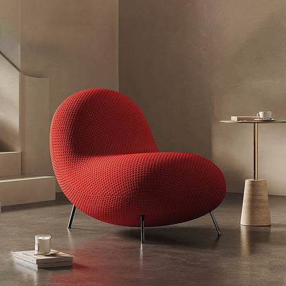 Cruz Baba Easy Chair, Lounge Chair, Red
