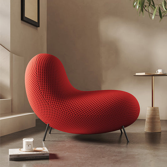 Cruz Baba Easy Chair, Lounge Chair, Red