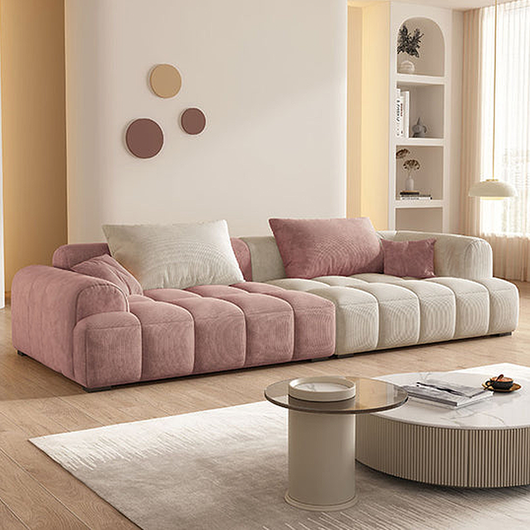 Arabella Module Sofa, Two Seater Sofa, Three Seater Sofa, Four Seater, Corduroy Fabric