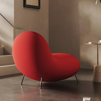 Cruz Baba Easy Chair, Lounge Chair, Red