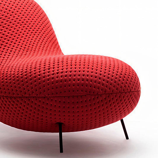 Cruz Baba Easy Chair, Lounge Chair, Red