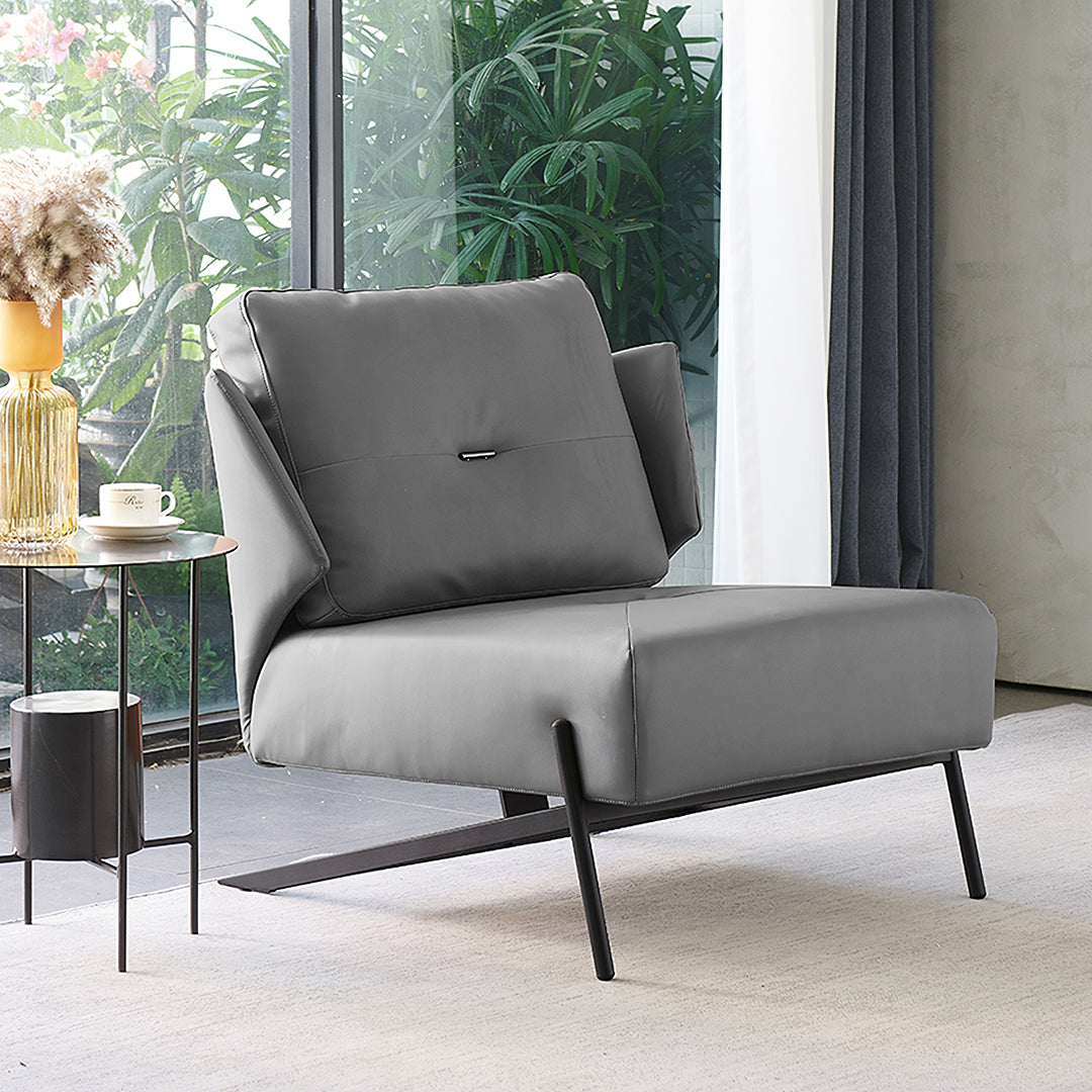 Karpov Tige Accent Leather Chair