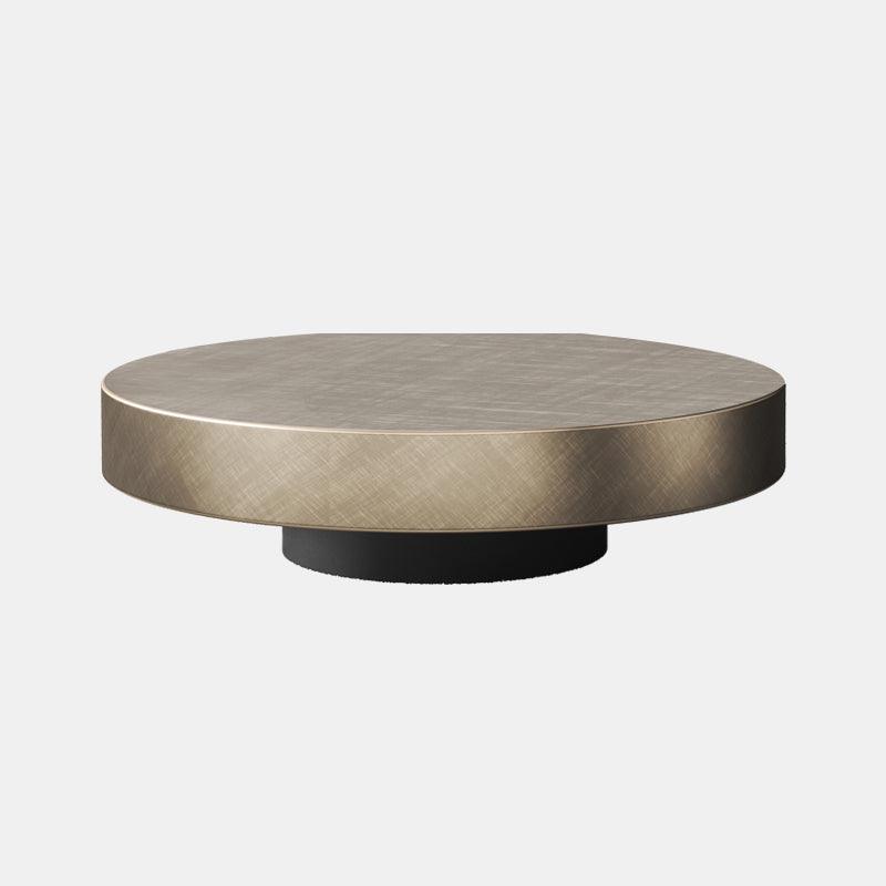 Gold Nesting Coffee Table, Gold 100cm/65cm For Display With Dents On Top