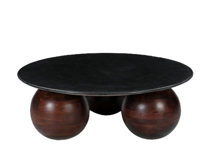 Chloe Black Marble Top Coffee Table