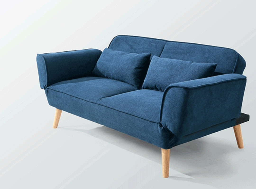 Ferreira Foldable Sofa Bed, Blue