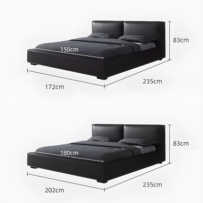 Vanessa King Size / Super King Size Bed, Black