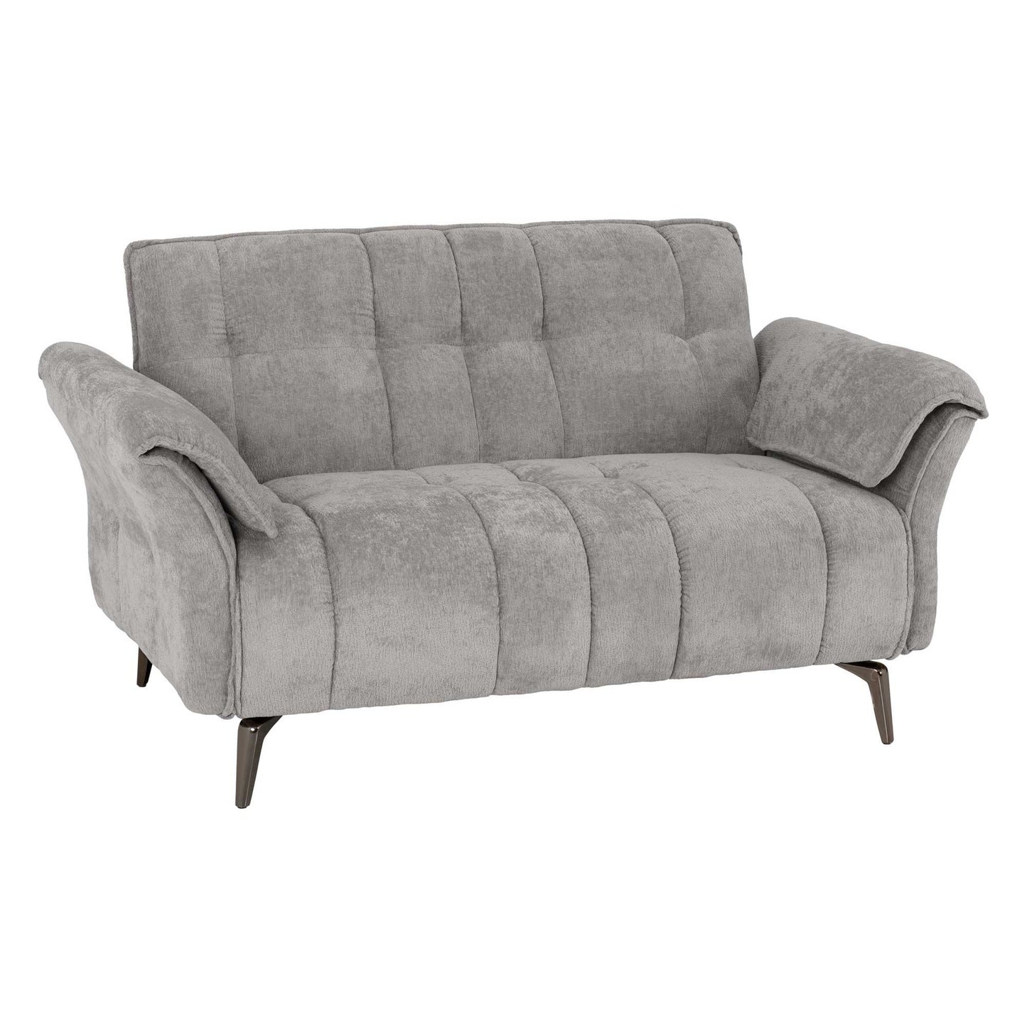 Amilfi 2 seater grey fabric