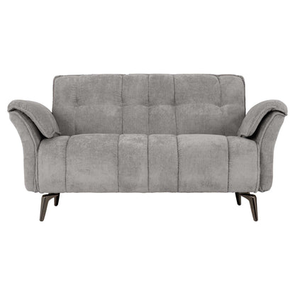 Amilfi 2 seater grey fabric