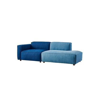Chul Two Seater Sofa, Modular Sofa, Blue