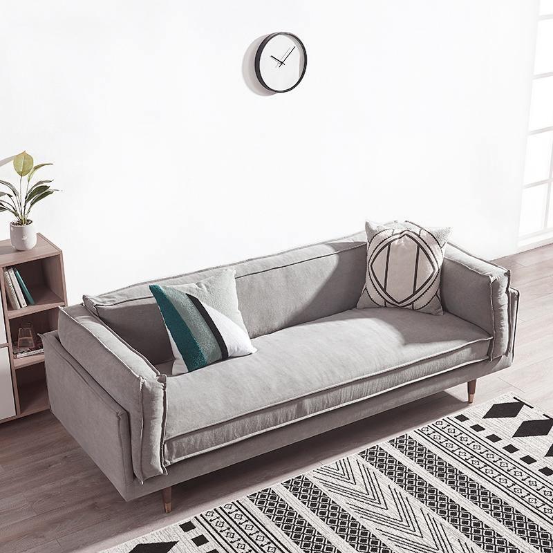 Finnegan Two Seater Sofa, Linen