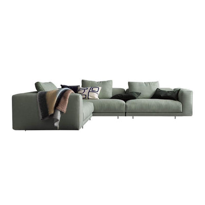 Goswell Two Seater, Three Seater Corner Sofa, Green