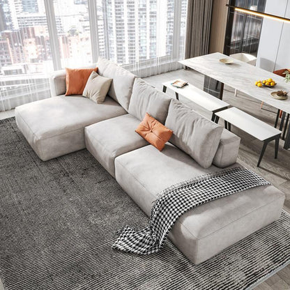 Samona Three Seater Sofa, Modular Sofa, Leathaire