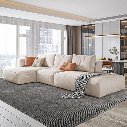 Samona Three Seater Sofa, Modular Sofa, Leathaire