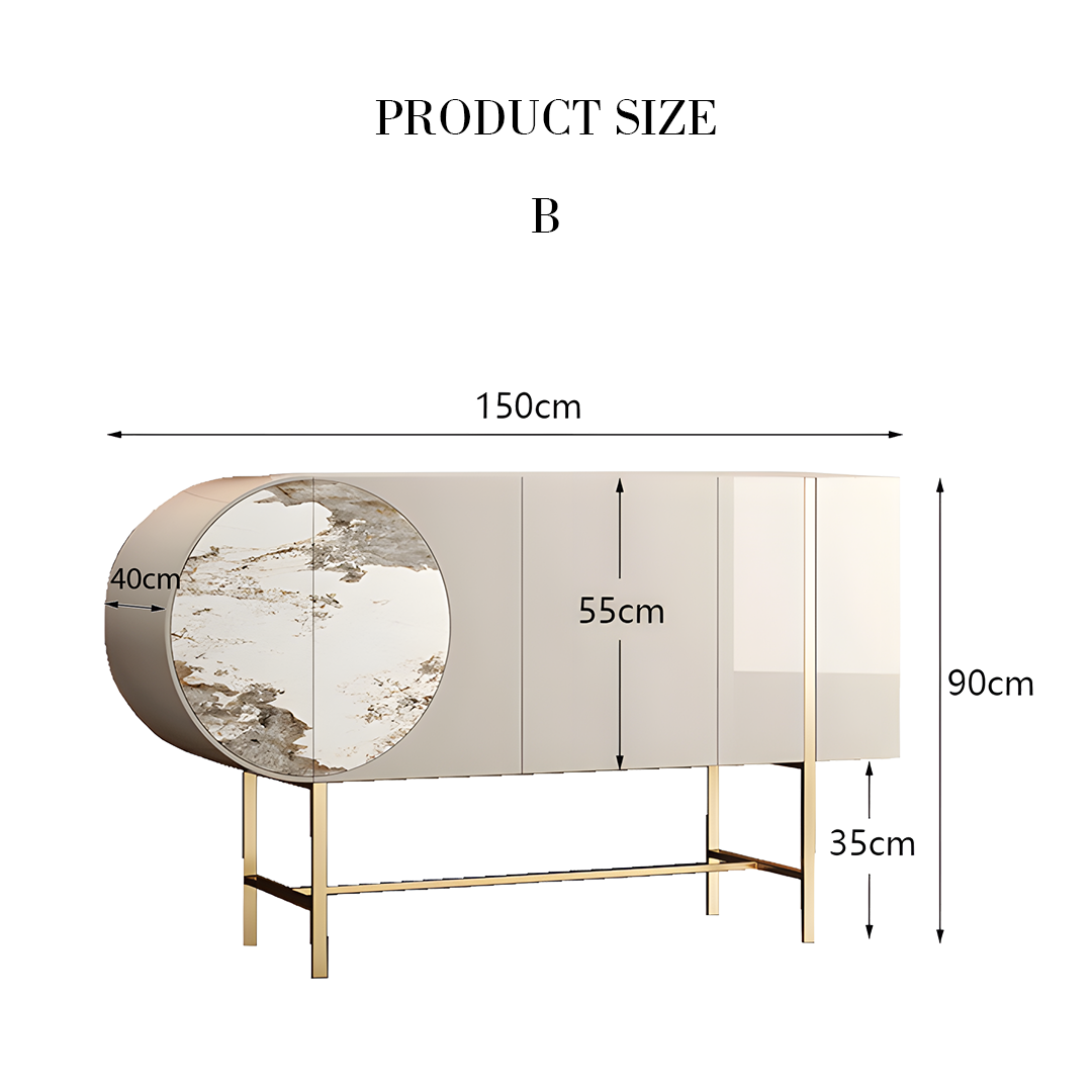 Isadora Decor Sideboard, Hallway Sideboard, Large Sideboard