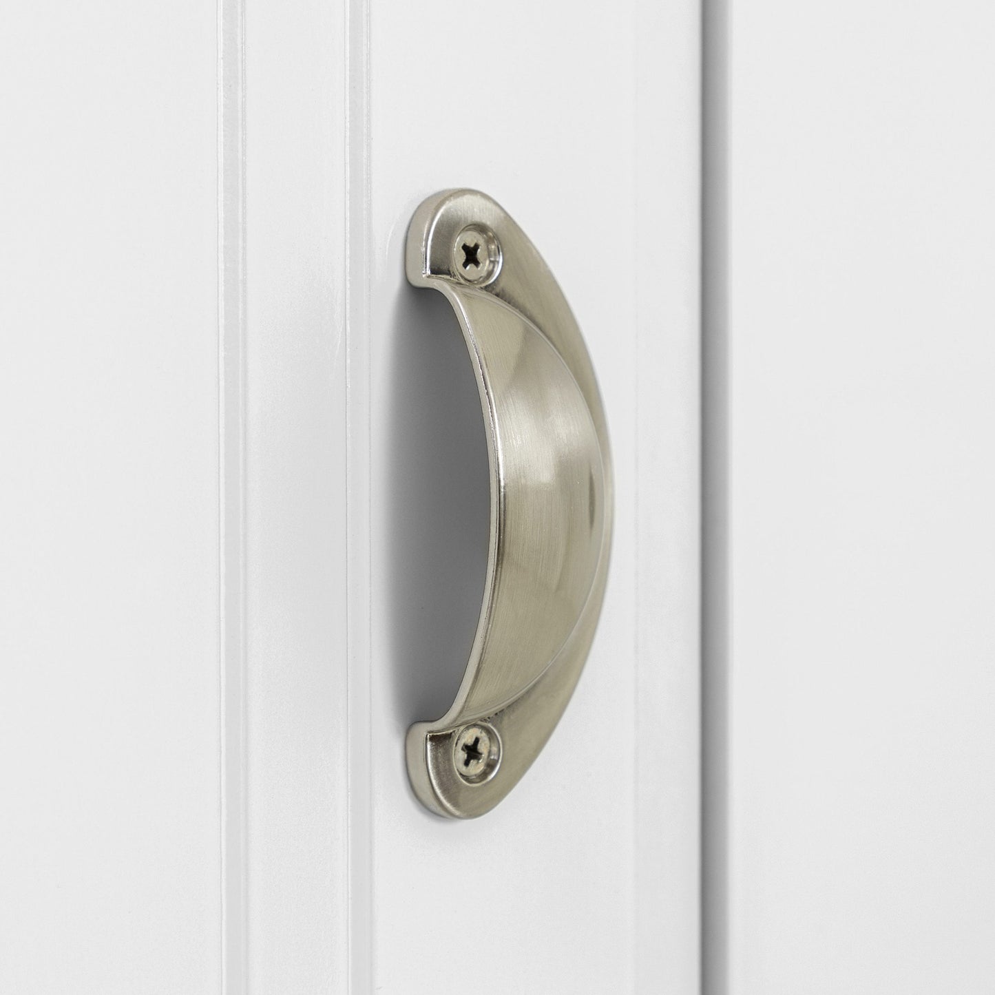 Toledo 3 Door Wardrobe-White/Oak effect
